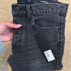 The Kooples Black Denim Jeans Slim - NWT